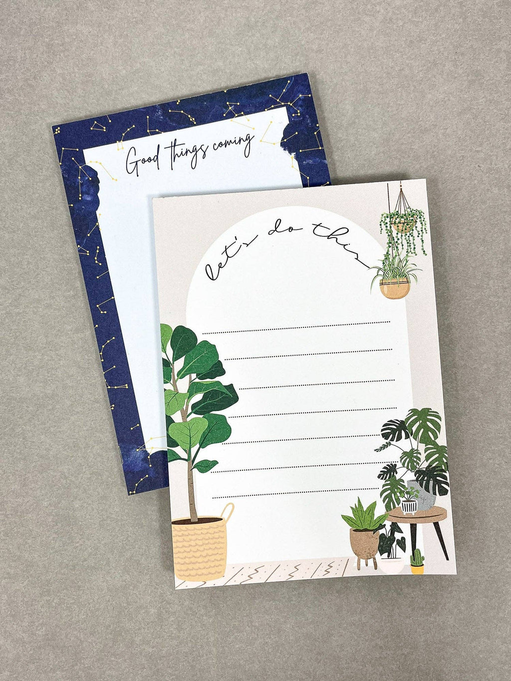 Recycled paper to-do list notepad with decorative border 3