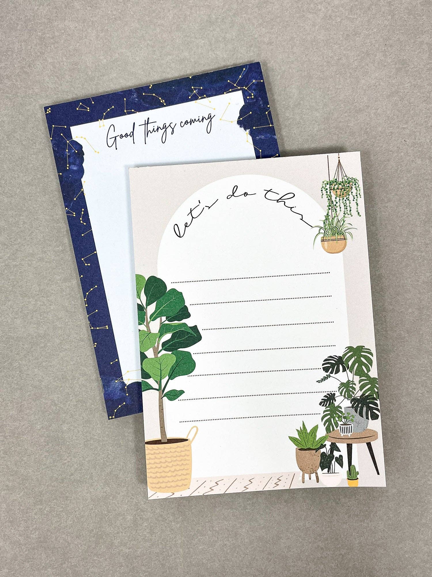 Recycled paper to-do list notepad with decorative border 3