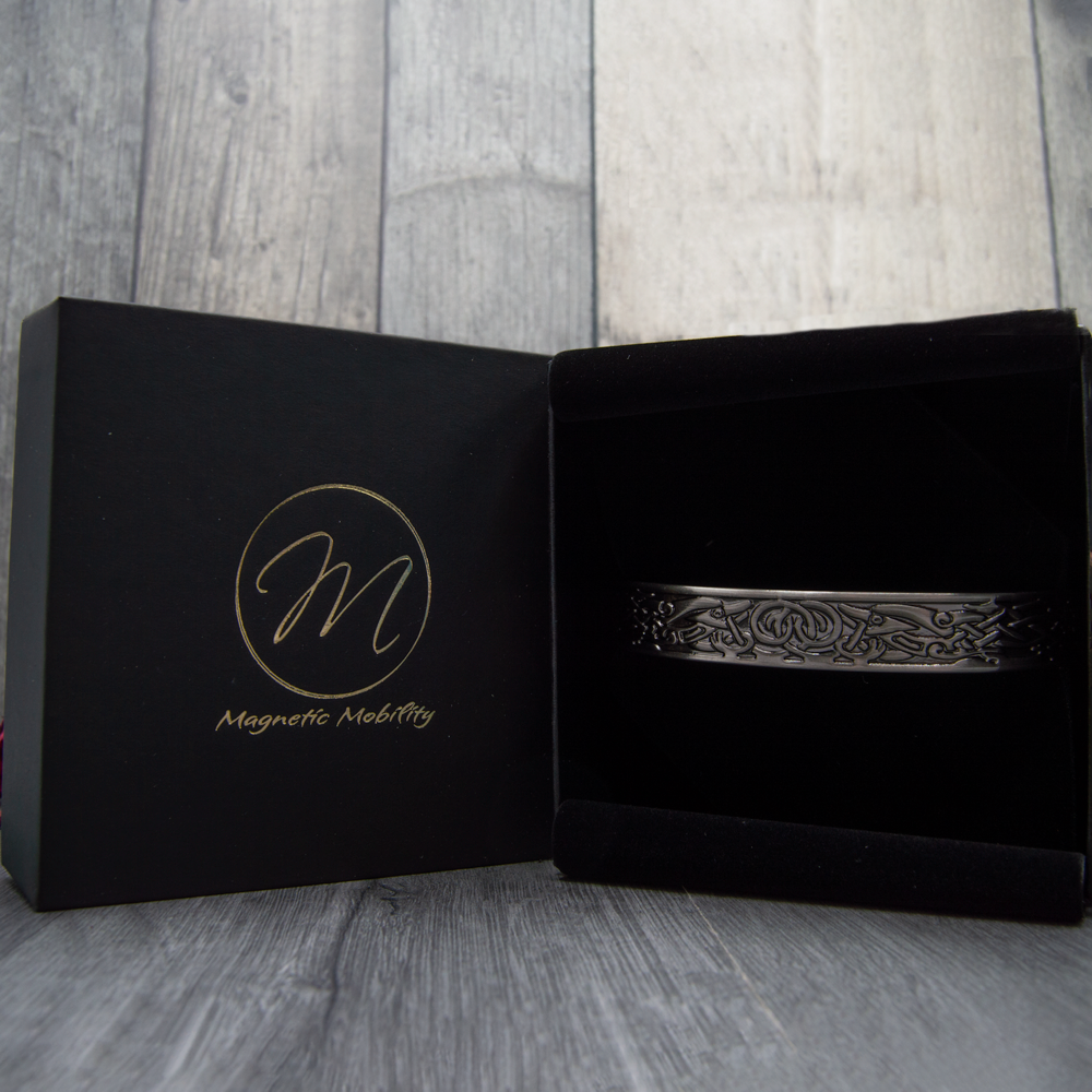 Magnetic Mobility Clover Copper Bracelet
