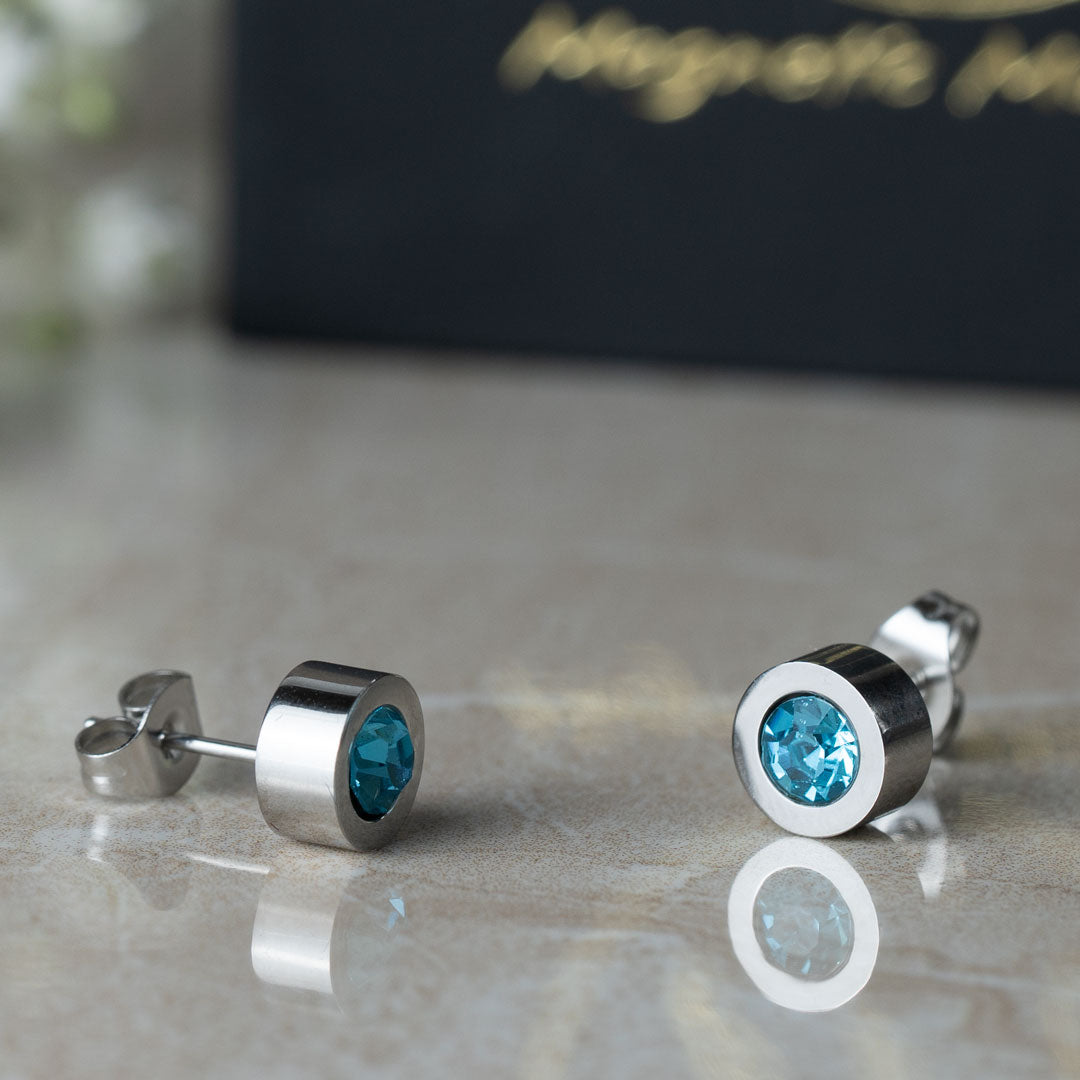 Magnetic Mobility Birthstone Magnetic Stud Earrings