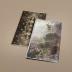 Dark Synevyr Tarot of Unknown Shadows Deck 80 Cards two-card artwork close-up